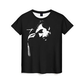 Женская футболка 3D с принтом Высоцкий в Курске, 100% полиэфир ( синтетическое хлопкоподобное полотно) | прямой крой, круглый вырез горловины, длина до линии бедер | владимир высоцкий | высоцкий