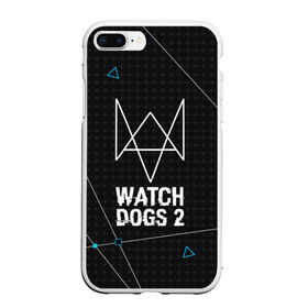 Чехол для iPhone 7Plus/8 Plus матовый с принтом WATCH DOGS 2 в Курске, Силикон | Область печати: задняя сторона чехла, без боковых панелей | action | ct os | ded sec | fox | gamer | hacker | player | watch dogs | watch dogs 2 | знак лиса | хакер