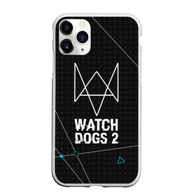 Чехол для iPhone 11 Pro матовый с принтом WATCH DOGS 2 в Курске, Силикон |  | action | ct os | ded sec | fox | gamer | hacker | player | watch dogs | watch dogs 2 | знак лиса | хакер