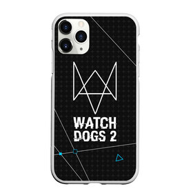 Чехол для iPhone 11 Pro Max матовый с принтом WATCH DOGS 2 в Курске, Силикон |  | action | ct os | ded sec | fox | gamer | hacker | player | watch dogs | watch dogs 2 | знак лиса | хакер