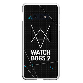 Чехол для Samsung S10E с принтом WATCH DOGS 2 в Курске, Силикон | Область печати: задняя сторона чехла, без боковых панелей | action | ct os | ded sec | fox | gamer | hacker | player | watch dogs | watch dogs 2 | знак лиса | хакер