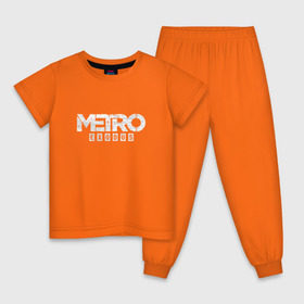 Детская пижама хлопок с принтом METRO EXODUS в Курске, 100% хлопок |  брюки и футболка прямого кроя, без карманов, на брюках мягкая резинка на поясе и по низу штанин
 | exodus | horror | metro exodus | survival | игры | исход | метро | метро 2035