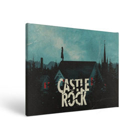 Холст прямоугольный с принтом Castle Rock в Курске, 100% ПВХ |  | Тематика изображения на принте: castle rock | hulu | билл скарсгард | дж.дж. абрамс | касл рок | кубик в кубе | стивен кинг | шоушенк