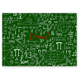 Поздравительная открытка с принтом ФОРМУЛЫ ФИЗИКА в Курске, 100% бумага | плотность бумаги 280 г/м2, матовая, на обратной стороне линовка и место для марки
 | e mc 2 | emc 2 | school | знаменитые формулы | физика | формулы | школа | эйнштейн