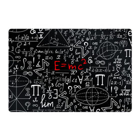 Магнитный плакат 3Х2 с принтом ФОРМУЛЫ ФИЗИКА в Курске, Полимерный материал с магнитным слоем | 6 деталей размером 9*9 см | Тематика изображения на принте: e mc 2 | emc 2 | school | знаменитые формулы | физика | формулы | школа | эйнштейн