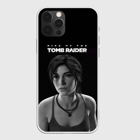 Чехол для iPhone 12 Pro с принтом Rise if The Tomb Raider в Курске, силикон | область печати: задняя сторона чехла, без боковых панелей | Тематика изображения на принте: adventure | lara croft | tomb rider | археолог | гробниц | крофт | лара | приключения | расхитительница