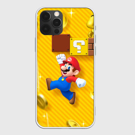 Чехол для iPhone 12 Pro с принтом Супер Марио в Курске, силикон | область печати: задняя сторона чехла, без боковых панелей | bros | donkey kong | mario | super | игра | марио | офф | спин | супер | тоад
