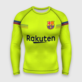 Мужской рашгард 3D с принтом Coutinho away 18 19 в Курске,  |  | barcelona | champions | coutinho | league | philippe | spain | барселона | испания | коутиньо | лига | филиппе | чемпионов