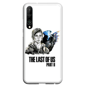 Чехол для Honor P30 с принтом The last of US 2 в Курске, Силикон | Область печати: задняя сторона чехла, без боковых панелей | ellie | game | joel | naughty dog | the last of us | джоэл | одни из нас | элли