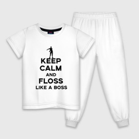 Детская пижама хлопок с принтом Keep Calm в Курске, 100% хлопок |  брюки и футболка прямого кроя, без карманов, на брюках мягкая резинка на поясе и по низу штанин
 | 