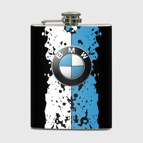Фляга с принтом BMW sign в Курске, металлический корпус | емкость 0,22 л, размер 125 х 94 мм. Виниловая наклейка запечатывается полностью | auto | bmw | logo | автомобиль | бмв | логотип | машина | эмблема