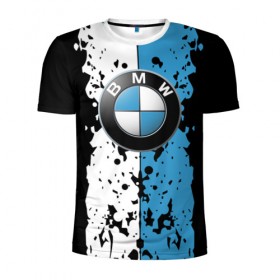 Мужская футболка 3D спортивная с принтом BMW sign в Курске, 100% полиэстер с улучшенными характеристиками | приталенный силуэт, круглая горловина, широкие плечи, сужается к линии бедра | Тематика изображения на принте: auto | bmw | logo | автомобиль | бмв | логотип | машина | эмблема