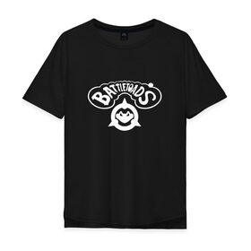 Мужская футболка хлопок Oversize с принтом BATTLETOADS в Курске, 100% хлопок | свободный крой, круглый ворот, “спинка” длиннее передней части | battletoads | space | батлтодс | космос | лягушки