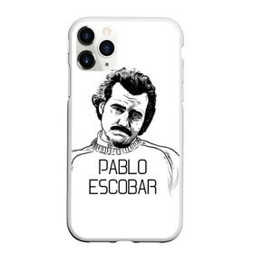 Чехол для iPhone 11 Pro Max матовый с принтом Pablo Escobar в Курске, Силикон |  | Тематика изображения на принте: escobar | loving pablo | эскобар