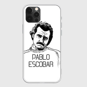 Чехол для iPhone 12 Pro с принтом Pablo Escobar в Курске, силикон | область печати: задняя сторона чехла, без боковых панелей | Тематика изображения на принте: escobar | loving pablo | эскобар