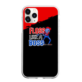 Чехол для iPhone 11 Pro Max матовый с принтом Floss like a boss в Курске, Силикон |  | dance | floss | flossing | like a boss | бос | движение | деб | дэб | кулаки | любит | размахивает | руками | руки | танец | танцевальное | флос | флосинг | флосс | флоссинг