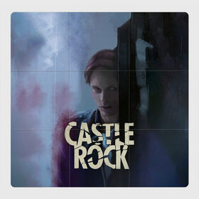Магнитный плакат 3Х3 с принтом Castle Rock - shawshank prisoner в Курске, Полимерный материал с магнитным слоем | 9 деталей размером 9*9 см | castle rock | hulu | билл скарсгард | дж.дж. абрамс | касл рок | кубик в кубе | стивен кинг | шоушенк
