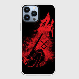 Чехол для iPhone 13 Pro Max с принтом BERSERK elements red в Курске,  |  | anime | berserk | heroes | knight | manga | аниме | берсерк | герои | манга | рыцарь
