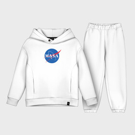 Детский костюм хлопок Oversize с принтом Маша (NASA) в Курске,  |  | nasa | космос | маша
