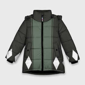 Зимняя куртка для девочек 3D с принтом BLEACH KISUKE URAHARA в Курске, ткань верха — 100% полиэстер; подклад — 100% полиэстер, утеплитель — 100% полиэстер. | длина ниже бедра, удлиненная спинка, воротник стойка и отстегивающийся капюшон. Есть боковые карманы с листочкой на кнопках, утяжки по низу изделия и внутренний карман на молнии. 

Предусмотрены светоотражающий принт на спинке, радужный светоотражающий элемент на пуллере молнии и на резинке для утяжки. | anime | bleach | form | heroes | ichigo | kisuke | manga | urahara | аниме | блич | броня | герои | ичиго | костюм | манга