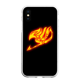 Чехол для iPhone XS Max матовый с принтом FAIRY TAILS NATSU DRAGNEEL в Курске, Силикон | Область печати: задняя сторона чехла, без боковых панелей | anime | fairy tails | heroes | manga | natsu | аниме | манга