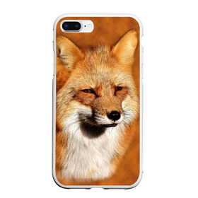 Чехол для iPhone 7Plus/8 Plus матовый с принтом Лисичка в Курске, Силикон | Область печати: задняя сторона чехла, без боковых панелей | животные | зверь | лиса | лисичка | природа | рыжая | фыр