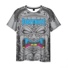 Мужская футболка 3D с принтом Fortnite Fan Art в Курске, 100% полиэфир | прямой крой, круглый вырез горловины, длина до линии бедер | fortnite | save | the | world | битва | борьба | выживани | зомби | королевская | монстры | симулятора | фортнайт