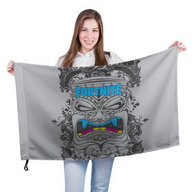 Флаг 3D с принтом Fortnite Fan Art в Курске, 100% полиэстер | плотность ткани — 95 г/м2, размер — 67 х 109 см. Принт наносится с одной стороны | fortnite | save | the | world | битва | борьба | выживани | зомби | королевская | монстры | симулятора | фортнайт