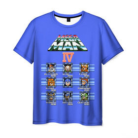 Мужская футболка 3D с принтом Megaman 6 в Курске, 100% полиэфир | прямой крой, круглый вырез горловины, длина до линии бедер | megaman | megaman 6