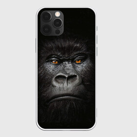 Чехол для iPhone 12 Pro Max с принтом Горилла 3D в Курске, Силикон |  | Тематика изображения на принте: горилла | животные | обезьянка
