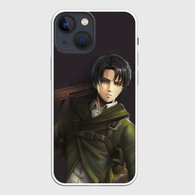 Чехол для iPhone 13 mini с принтом Levi Ackerman в Курске,  |  | attack | titan | аккерман | арлерт | армин | атака | гуманоид | йегер | манга | микаса | монстры | мутант | титанов | эрен