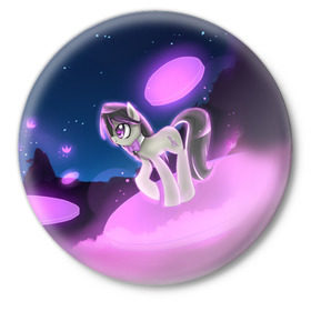 Значок с принтом My Little Pony в Курске,  металл | круглая форма, металлическая застежка в виде булавки | little | magic | my | pony | дракон | дружба | единорог | искорка | пони | селестия | спайк | сумеречная | это чудо