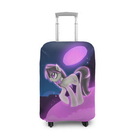 Чехол для чемодана 3D с принтом My Little Pony в Курске, 86% полиэфир, 14% спандекс | двустороннее нанесение принта, прорези для ручек и колес | little | magic | my | pony | дракон | дружба | единорог | искорка | пони | селестия | спайк | сумеречная | это чудо
