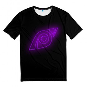 Мужская футболка 3D с принтом R6S JACKAL в Курске, 100% полиэфир | прямой крой, круглый вырез горловины, длина до линии бедер | 6 | cybersport | esport | logo | pro league | rainbow | rainbow six siege | six | team | киберспорт | лого | радуга осада