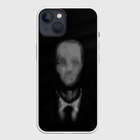 Чехол для iPhone 13 с принтом Slender (1) в Курске,  |  | Тематика изображения на принте: cry | game | horror | man | slender | игра | приведения | слендер | ужас | хоррор