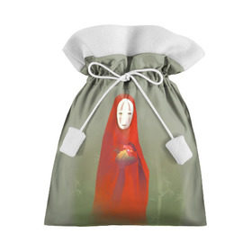 Подарочный 3D мешок с принтом Унесенные призраками в Курске, 100% полиэстер | Размер: 29*39 см | Тематика изображения на принте: spirited away | аниме | безликий | унесённые призраками | хаяо миядзаки