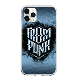 Чехол для iPhone 11 Pro Max матовый с принтом Frostpunk Logo в Курске, Силикон |  | frost punk | frostpunk | фрост панк | фростпанк