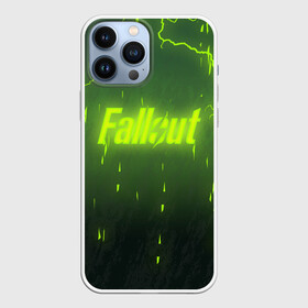 Чехол для iPhone 13 Pro Max с принтом FALLOUT RADSTORM в Курске,  |  | Тематика изображения на принте: 101 | 111 | 76 | atom cats | bethesda | brotherhood of steel | fallout | nuka cola | outcast | tunnel snakes | vault | war | братство стали | бункер | война | убежище | фолаут | фоллаут | ядеркола