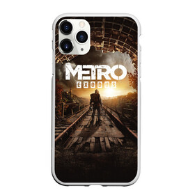 Чехол для iPhone 11 Pro матовый с принтом METRO EXODUS в Курске, Силикон |  | exodus | horror | metro exodus | survival | игры | исход | метро | метро 2035