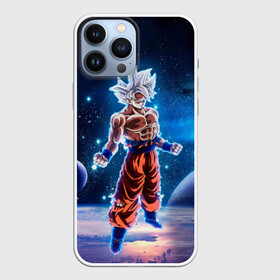 Чехол для iPhone 13 Pro Max с принтом Goku on a planet в Курске,  |  | Тематика изображения на принте: anime | dragon ball | аниме | гоку | драгон бол | дракона жемчуг