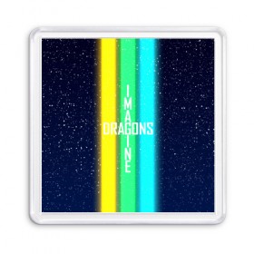 Магнит 55*55 с принтом IMAGINE DRAGONS в Курске, Пластик | Размер: 65*65 мм; Размер печати: 55*55 мм | 