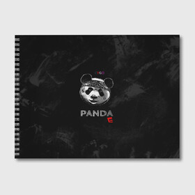 Альбом для рисования с принтом Cygo - panda E в Курске, 100% бумага
 | матовая бумага, плотность 200 мг. | Тематика изображения на принте: cygo | panda e | rap | бандана | гепард | голова | леонид вакальчук | медведь | мы бежим с тобой как будто от гепарда | надпись | панда е | реп | репер | рэп | рэпер | сайго | суго | цуго