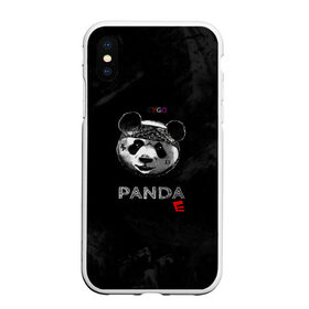 Чехол для iPhone XS Max матовый с принтом Cygo - panda E в Курске, Силикон | Область печати: задняя сторона чехла, без боковых панелей | cygo | panda e | rap | бандана | гепард | голова | леонид вакальчук | медведь | мы бежим с тобой как будто от гепарда | надпись | панда е | реп | репер | рэп | рэпер | сайго | суго | цуго