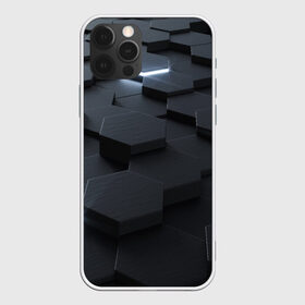 Чехол для iPhone 12 Pro Max с принтом НАНО СОТЫ в Курске, Силикон |  | abstract | abstraction | comb | texture | абстракция | бронь | соты | стальные соты | текстуры