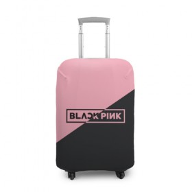 Чехол для чемодана 3D с принтом Black Pink в Курске, 86% полиэфир, 14% спандекс | двустороннее нанесение принта, прорези для ручек и колес | black pink | blackpink | square two | square up | дженни ким | лалиса манобан
