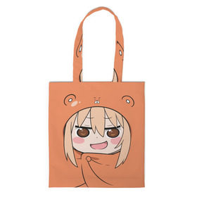 Сумка 3D повседневная с принтом Himouto! Umaru-chan в Курске, 100% полиэстер | Плотность: 200 г/м2; Размер: 34×35 см; Высота лямок: 30 см | himouto umaru chan | himouto umaruchan | komaru | my two faced little sister | tanukichi | u.m.r. | umaru doma | двуличная сестрёнка умару | умару дома