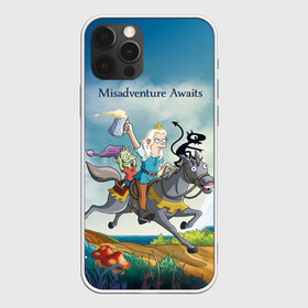 Чехол для iPhone 12 Pro Max с принтом Misadventure Awaits в Курске, Силикон |  | disenchantment | elfo | мэтт гроунинг | разочарование | тролль | эльф | эльфо