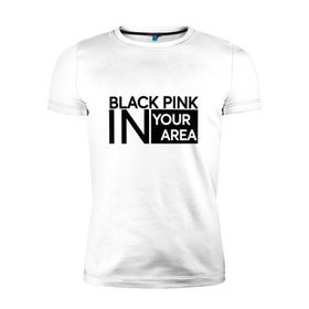 Мужская футболка премиум с принтом BlackPink в Курске, 92% хлопок, 8% лайкра | приталенный силуэт, круглый вырез ворота, длина до линии бедра, короткий рукав | blackpink | k pop | music | блэк пинк | дженни | джису | лис | музыка | розэ