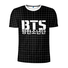 Мужская футболка 3D спортивная с принтом BTS в Курске, 100% полиэстер с улучшенными характеристиками | приталенный силуэт, круглая горловина, широкие плечи, сужается к линии бедра | bts | bts army | j hope | jimin | jin | jungkook | k pop | rap monster | rapmon | suga | v | бтс | корея