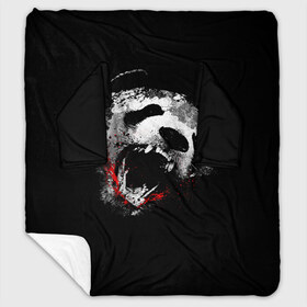 Плед с рукавами с принтом The Real Panda в Курске, 100% полиэстер | Закругленные углы, все края обработаны. Ткань не мнется и не растягивается. Размер 170*145 | bear | panda | pandas | медведь | панда